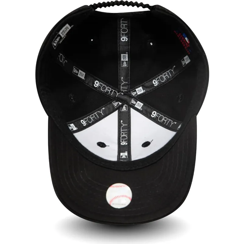 cap-islenkta-black-adjustable-strap-vaikams-pequeno-9forty-league-essential-new-york-yankees-mlb-new-era