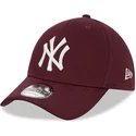 cap-islenkta-red-ajustada-granate-39thirty-league-essential-new-york-yankees-mlb-new-era
