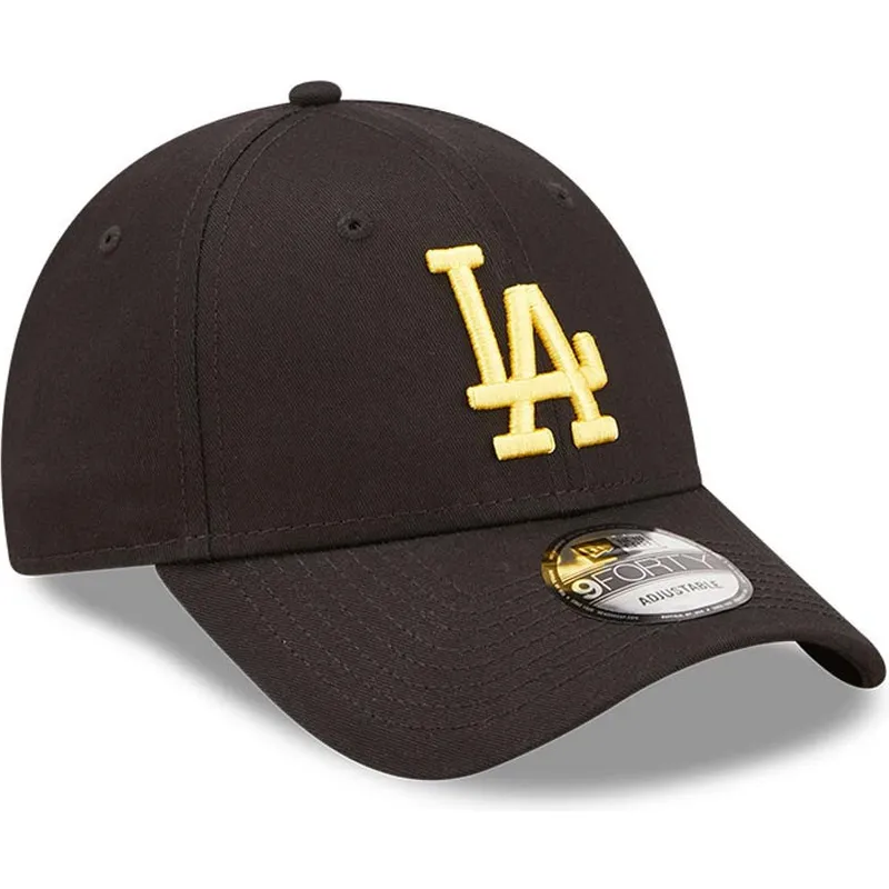 cap-islenkta-black-adjustable-strap-9forty-league-essential-los-angeles-dodgers-mlb-new-era