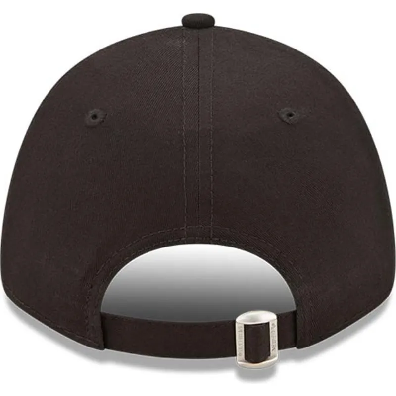 kepure-islenkta-juoda-reguliuojamas-9forty-league-essential-los-angeles-dodgers-mlb-new-era