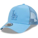 kepure-islenkta-melyna-snapback-a-frame-tonal-mesh-los-angeles-dodgers-mlb-new-era