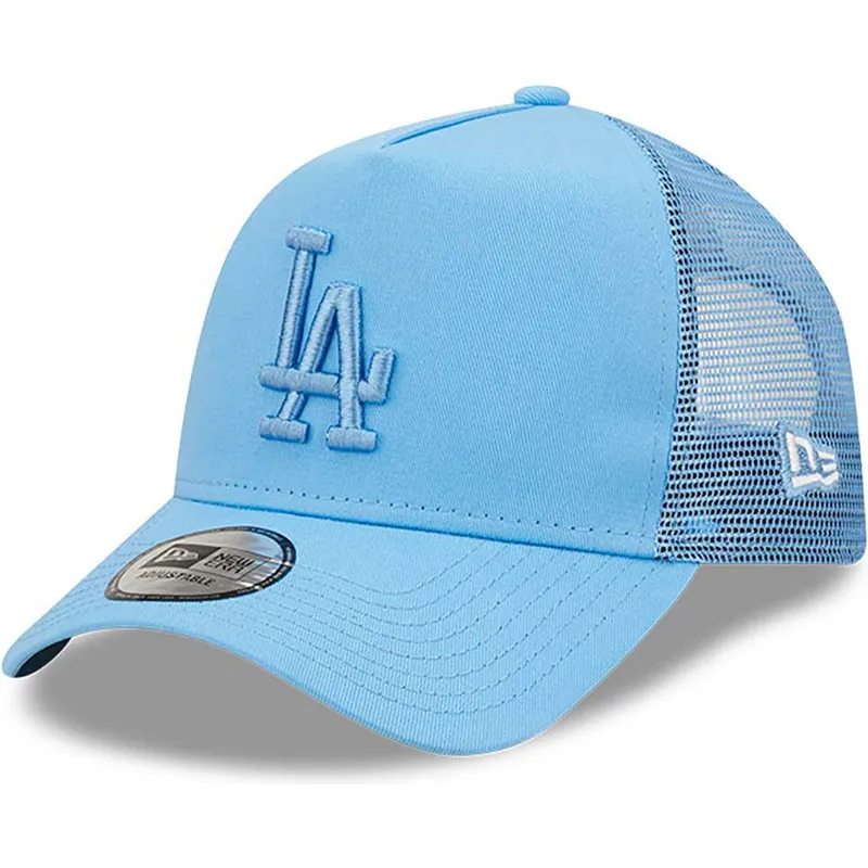 kepure-islenkta-melyna-snapback-a-frame-tonal-mesh-los-angeles-dodgers-mlb-new-era
