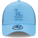 kepure-islenkta-melyna-snapback-a-frame-tonal-mesh-los-angeles-dodgers-mlb-new-era