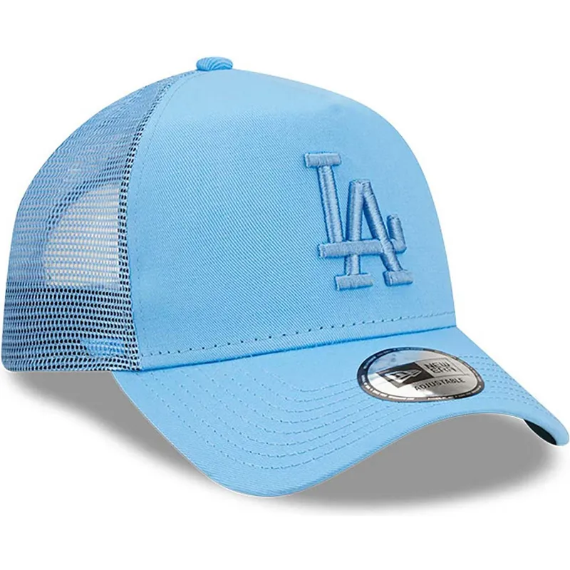 kepure-islenkta-melyna-snapback-a-frame-tonal-mesh-los-angeles-dodgers-mlb-new-era