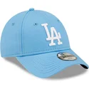 regulowana-niebieska-czapka-z-daszkiem-dla-dzieci-9forty-league-essential-los-angeles-dodgers-mlb-od-new-era