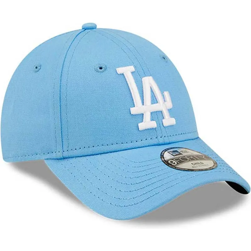kepure-islenkta-melyna-reguliuojamas-vaikams-9forty-league-essential-los-angeles-dodgers-mlb-new-era