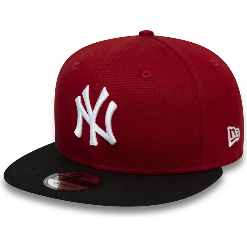 kepure-plokscia-raudona-snapback-9fifty-colour-block-new-york-yankees-mlb-new-era