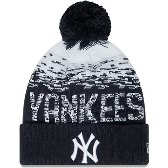 Granatowa czapka z pomponem Sport New York Yankees MLB od New Era