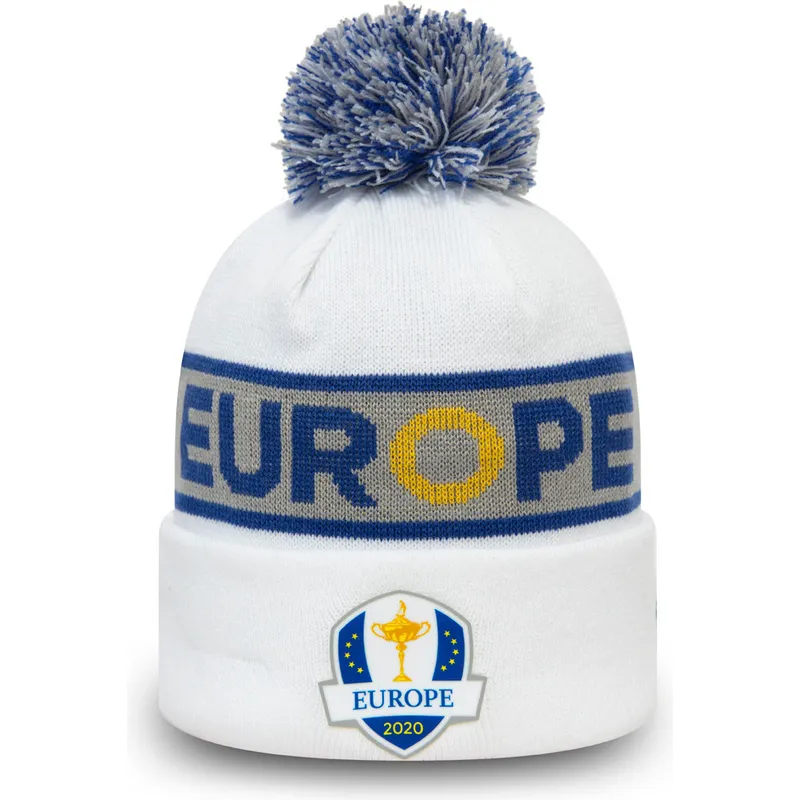 kepure-su-bumbulu-balta-cuff-friday-bobble-ryder-cup-europe-new-era