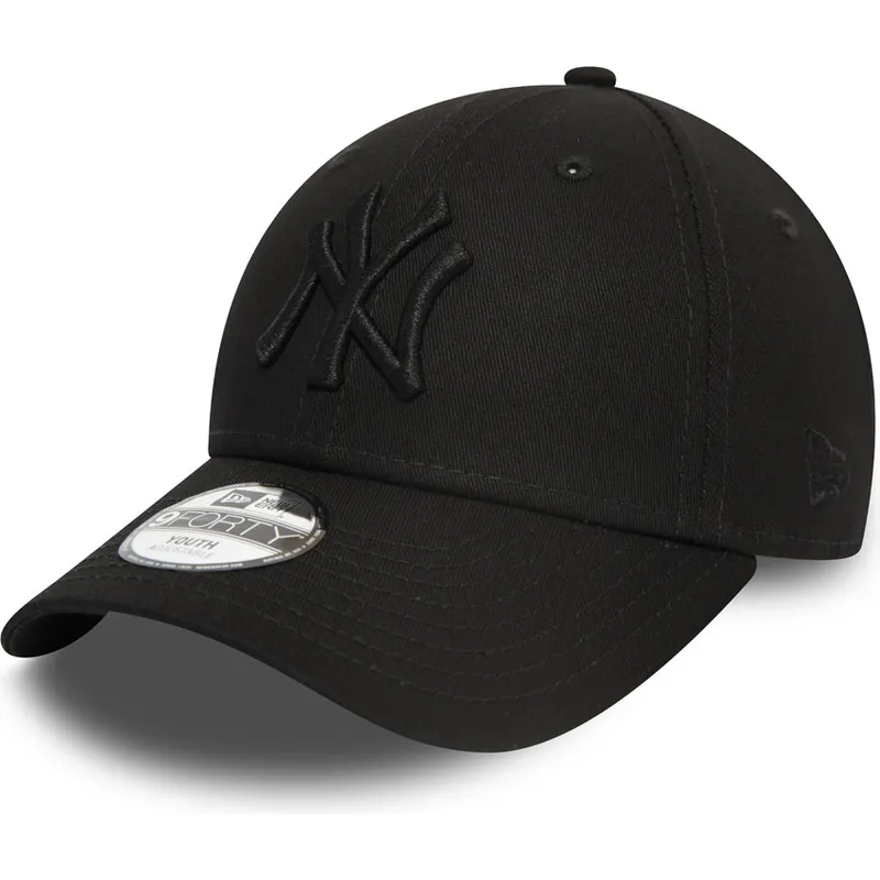 cap-islenkta-black-adjustable-strap-vaikams-9forty-league-essential-new-york-yankees-mlb-new-era