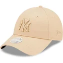 cap-islenkta-beige-adjustable-strap-9forty-league-essential-new-york-yankees-mlb-new-era