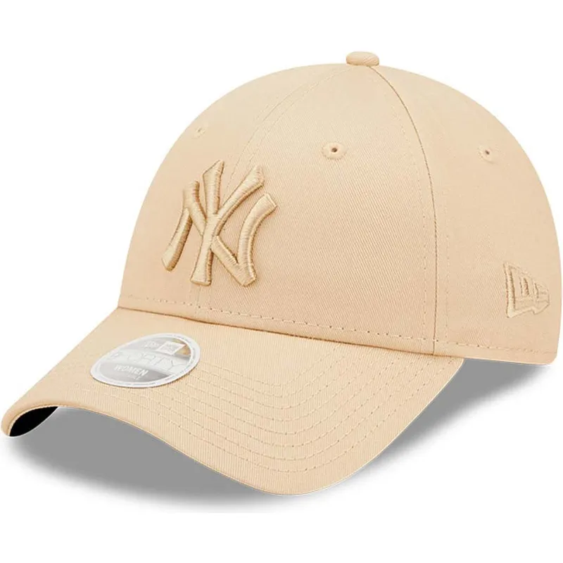 kepure-islenkta-smelio-reguliuojama-juostele-9forty-league-essential-new-york-yankees-mlb-new-era