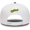 biala-i-zielona-czapka-z-daszkiem-snapback-rickey-henderson-9fifty-crown-patches-oakland-athletics-mlb-firmy-new-era