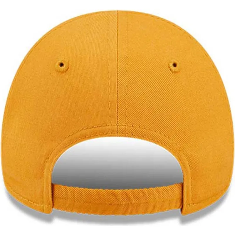 kepure-islenkta-oranzine-reguliuojamas-vaikams-9forty-league-essential-new-york-yankees-mlb-new-era