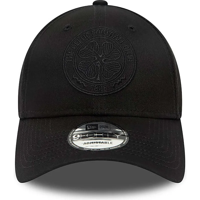 kepure-islenkta-juoda-reguliuojamas-9forty-celtic-football-club-scottish-premiership-new-era