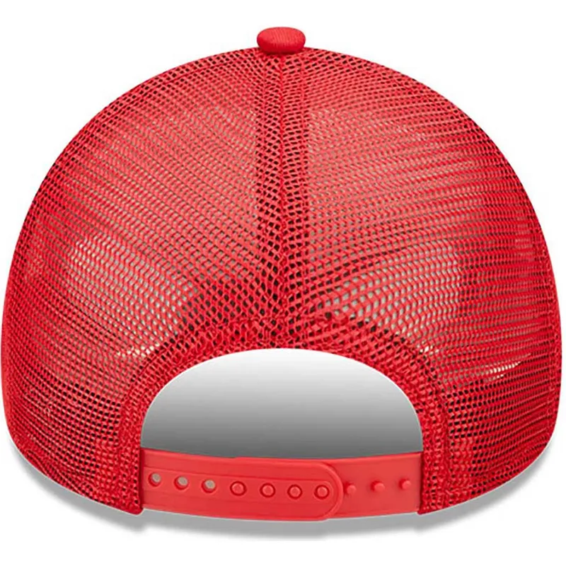 cap-islenkta-red-snapback-a-frame-tonal-mesh-new-york-yankees-mlb-new-era