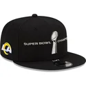 kepure-plokscia-juoda-snapback-9fifty-parade-super-bowl-champions-lvi-2022-los-angeles-rams-nfl-new-era