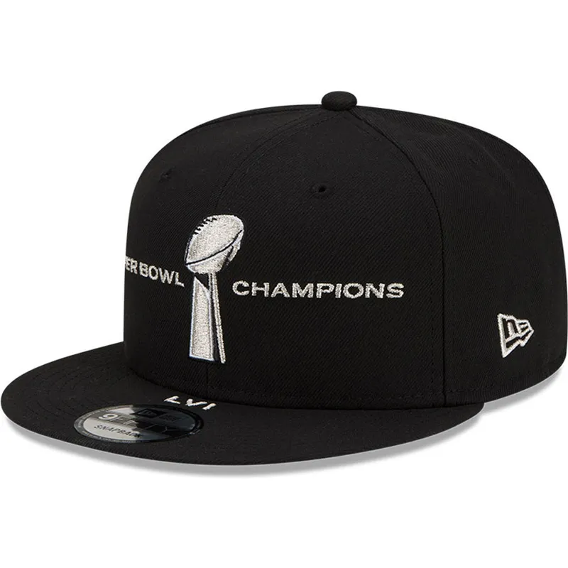 kepure-plokscia-juoda-snapback-9fifty-parade-super-bowl-champions-lvi-2022-los-angeles-rams-nfl-new-era