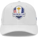 biala-zakrzywiona-czapka-z-daszkiem-snapback-9fifty-stretch-snap-shadow-tech-ryder-cup-od-new-era