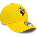 kepure-islenkta-geltona-reguliuojamas-vaikams-9forty-spongebob-new-era