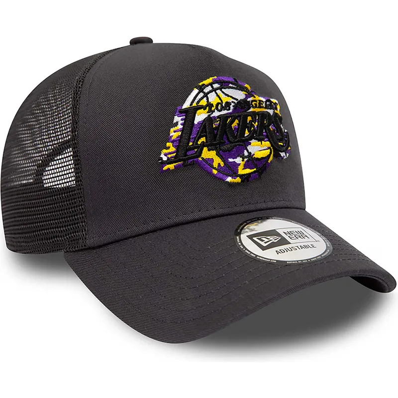 kepure-islenkta-vilkikas-pilka-snapback-a-frame-team-camo-infill-los-angeles-lakers-nba-new-era