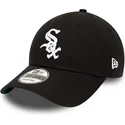 kepure-islenkta-juoda-reguliuojamas-9forty-team-side-patch-chicago-white-sox-mlb-new-era