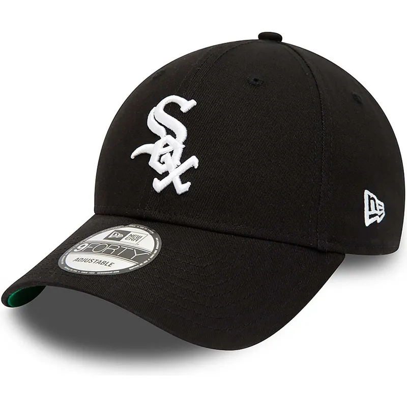 kepure-islenkta-juoda-reguliuojamas-9forty-team-side-patch-chicago-white-sox-mlb-new-era kepure-islenkta-juoda-reguliuojamas-9forty-team-side-patch-chicago-white-sox-mlb-new-era