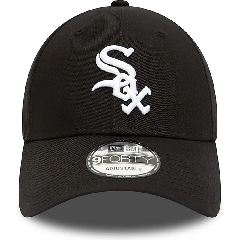 kepure-islenkta-juoda-reguliuojamas-9forty-team-side-patch-chicago-white-sox-mlb-new-era kepure-islenkta-juoda-reguliuojamas-9forty-team-side-patch-chicago-white-sox-mlb-new-era