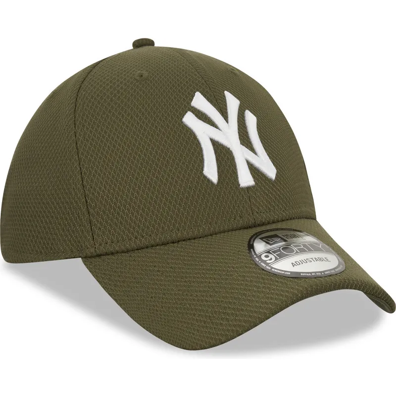 kepure-islenkta-zalia-reguliuojamas-9forty-diamond-era-new-york-yankees-mlb-new-era