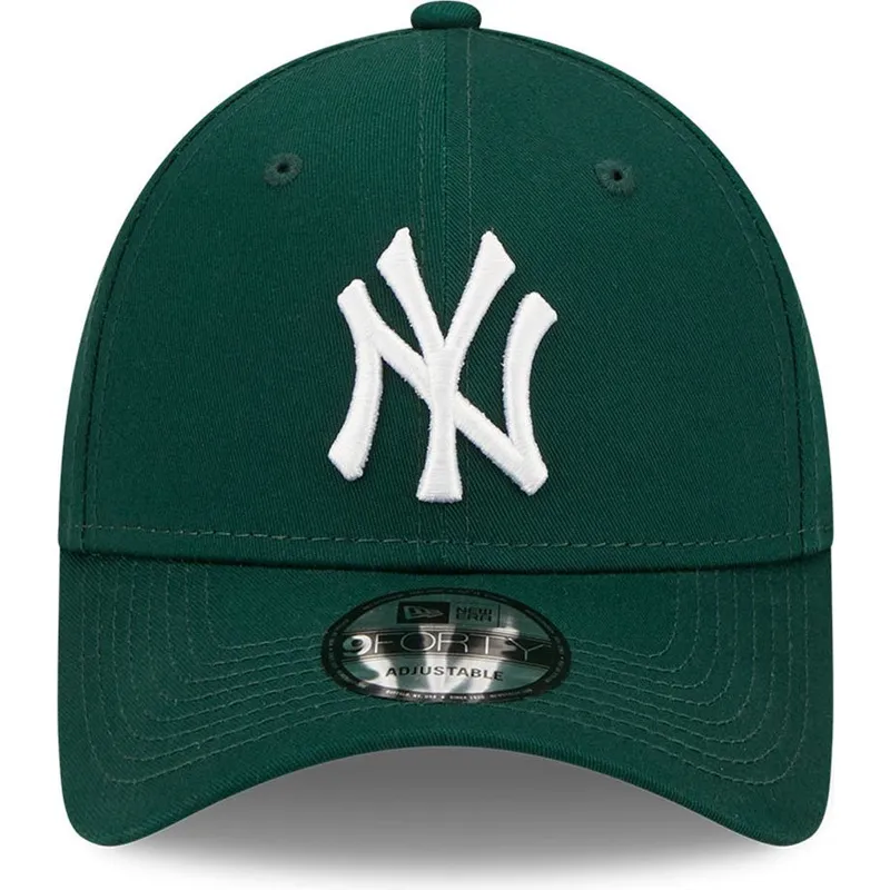 kepure-islenkta-zalia-reguliuojamas-9forty-league-essential-new-york-yankees-mlb-new-era