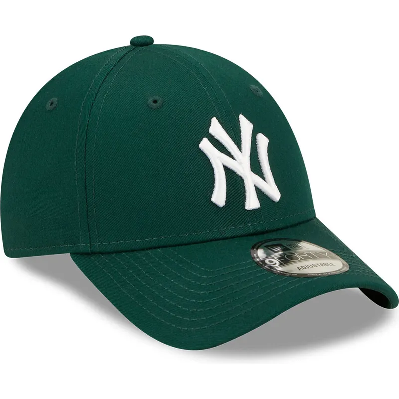 kepure-islenkta-zalia-reguliuojamas-9forty-league-essential-new-york-yankees-mlb-new-era