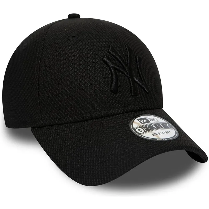 kepure-islenkta-juoda-reguliuojama-juostele-9forty-diamond-era-new-york-yankees-mlb-new-era