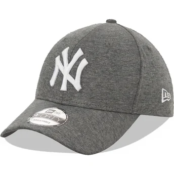 Kepurė išlenkta pilka reguliuojama juostelė 9FORTY Jersey New York Yankees MLB New Era