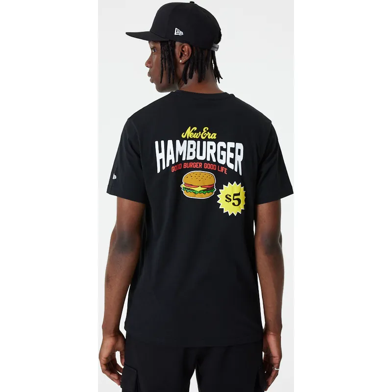 marskineliai-trumpomis-rankovemis-juoda-good-burger-good-life-food-graphic-new-era