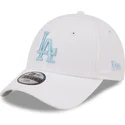 kepure-islenkta-balta-reguliuojamas-vaikams-9forty-league-essential-los-angeles-dodgers-mlb-new-era
