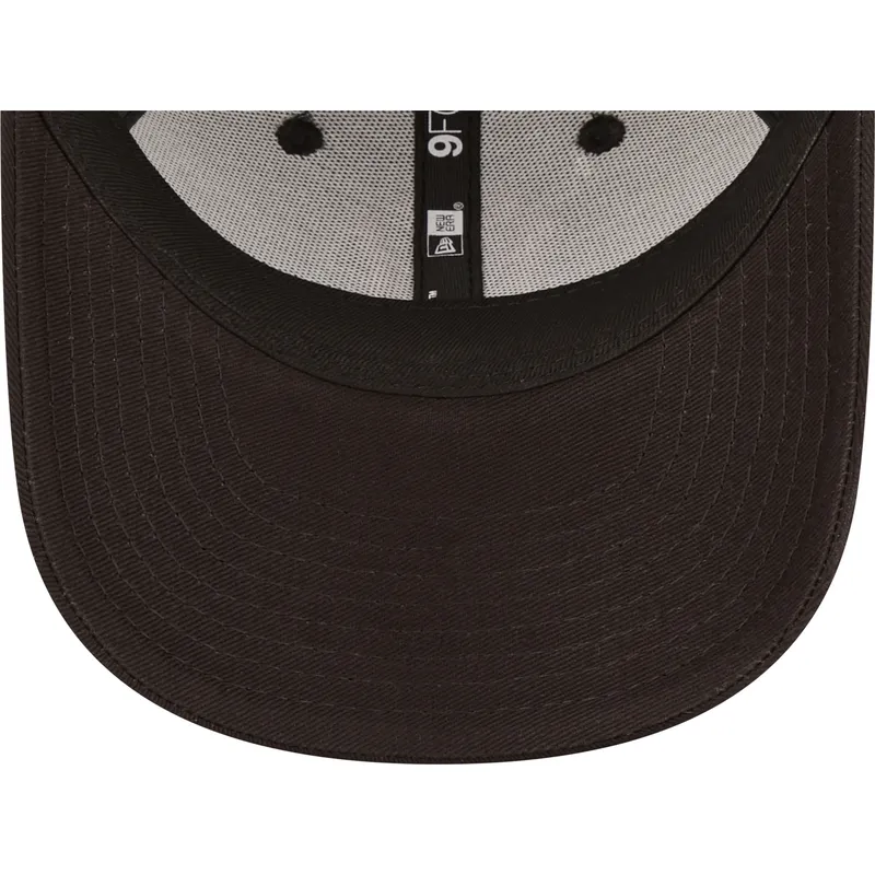 kepure-islenkta-juoda-reguliuojamas-vaikams-rosa-9forty-league-essential-new-york-yankees-mlb-new-era