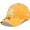 kepure-islenkta-oranzine-reguliuojamas-vaikams-9forty-league-essential-new-york-yankees-mlb-new-era