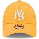 pomaranczowa-czapka-z-zakrzywionym-daszkiem-regulowana-dla-dziecka-9forty-league-essential-new-york-yankees-mlb-od-new-era