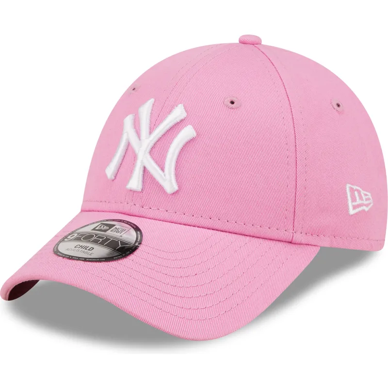 kepure-islenkta-rozine-reguliuojamas-vaikams-9forty-league-essential-new-york-yankees-mlb-new-era kepure-islenkta-rozine-reguliuojamas-vaikams-9forty-league-essential-new-york-yankees-mlb-new-era