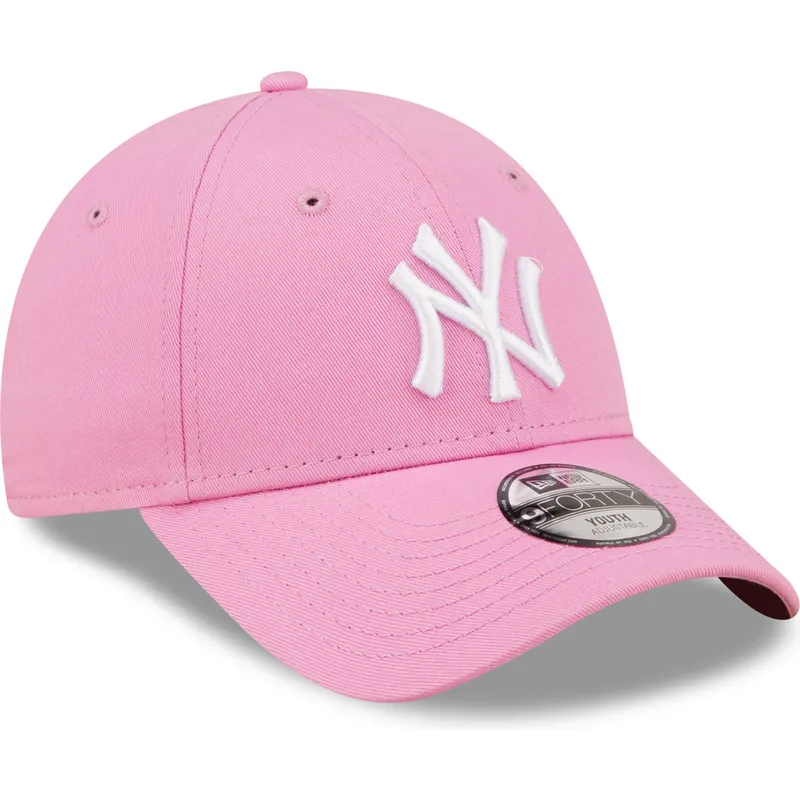 kepure-islenkta-rozine-reguliuojamas-vaikams-9forty-league-essential-new-york-yankees-mlb-new-era kepure-islenkta-rozine-reguliuojamas-vaikams-9forty-league-essential-new-york-yankees-mlb-new-era