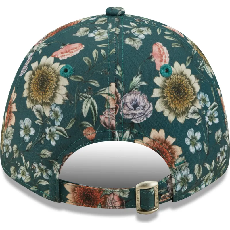 kepure-islenkta-zalia-reguliuojamas-9forty-all-over-print-floral-new-york-yankees-mlb-new-era