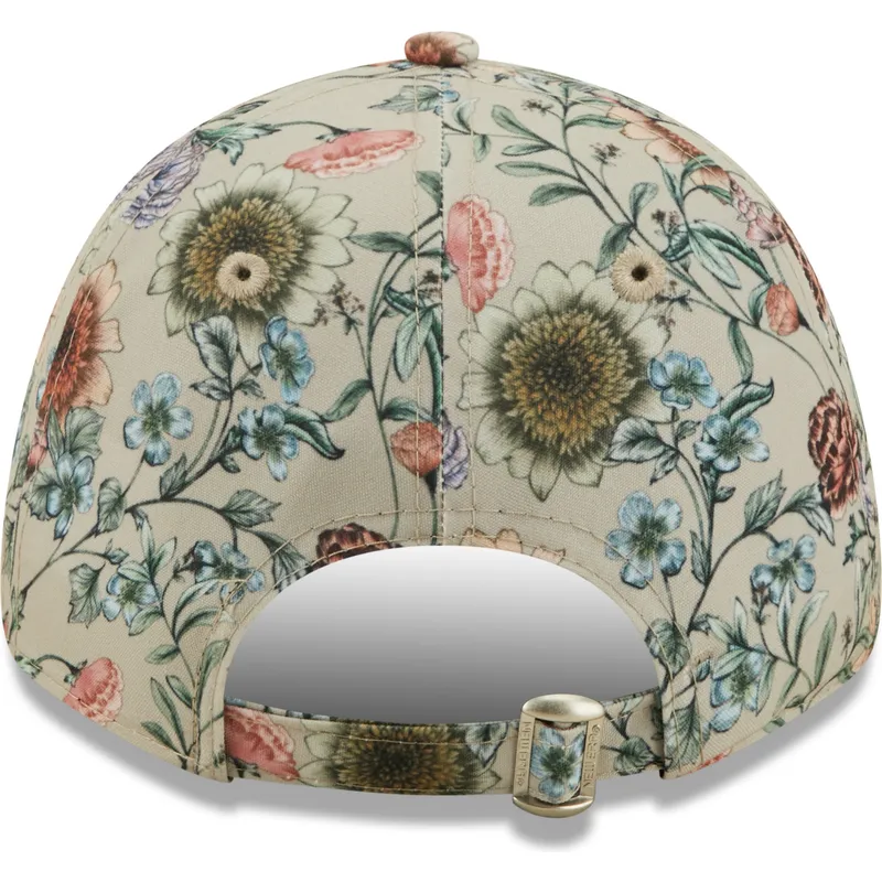cap-islenkta-beige-adjustable-strap-9forty-all-over-print-floral-new-york-yankees-mlb-new-era cap-islenkta-beige-adjustable-strap-9forty-all-over-print-floral-new-york-yankees-mlb-new-era