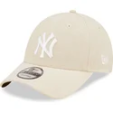 kepure-islenkta-smelio-reguliuojamas-9forty-linen-new-york-yankees-mlb-new-era