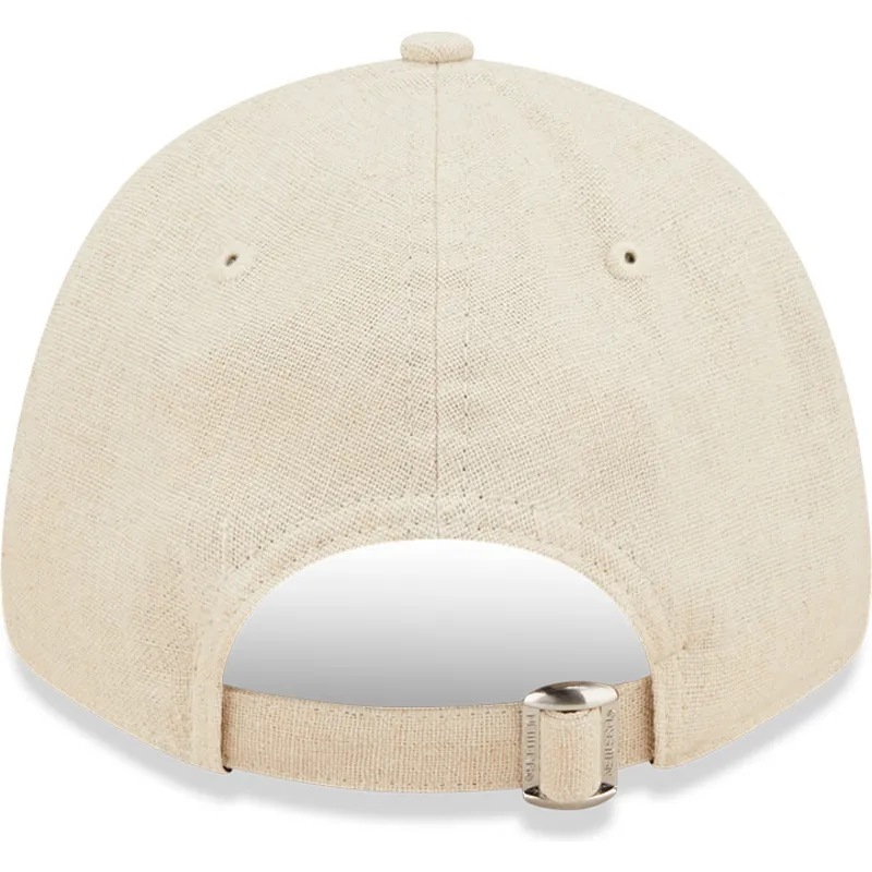 kepure-islenkta-smelio-reguliuojamas-9forty-linen-new-york-yankees-mlb-new-era