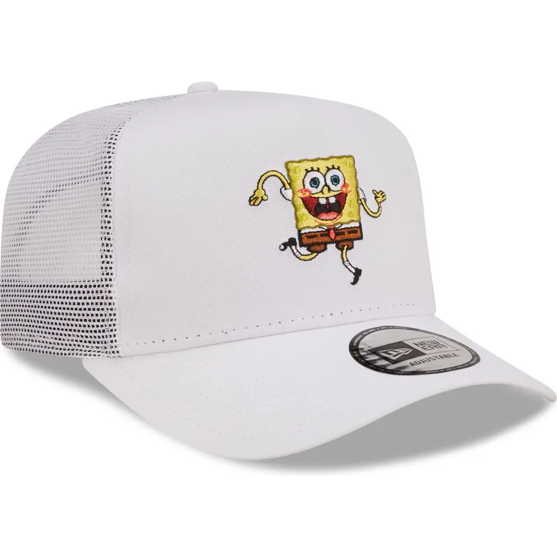 kepure-islenkta-balta-snapback-a-frame-spongebob-new-era