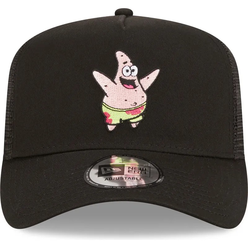 kepure-islenkta-juoda-snapback-a-frame-spongebob-ir-patrick-zvaigzde-new-era kepure-islenkta-juoda-snapback-a-frame-spongebob-ir-patrick-zvaigzde-new-era