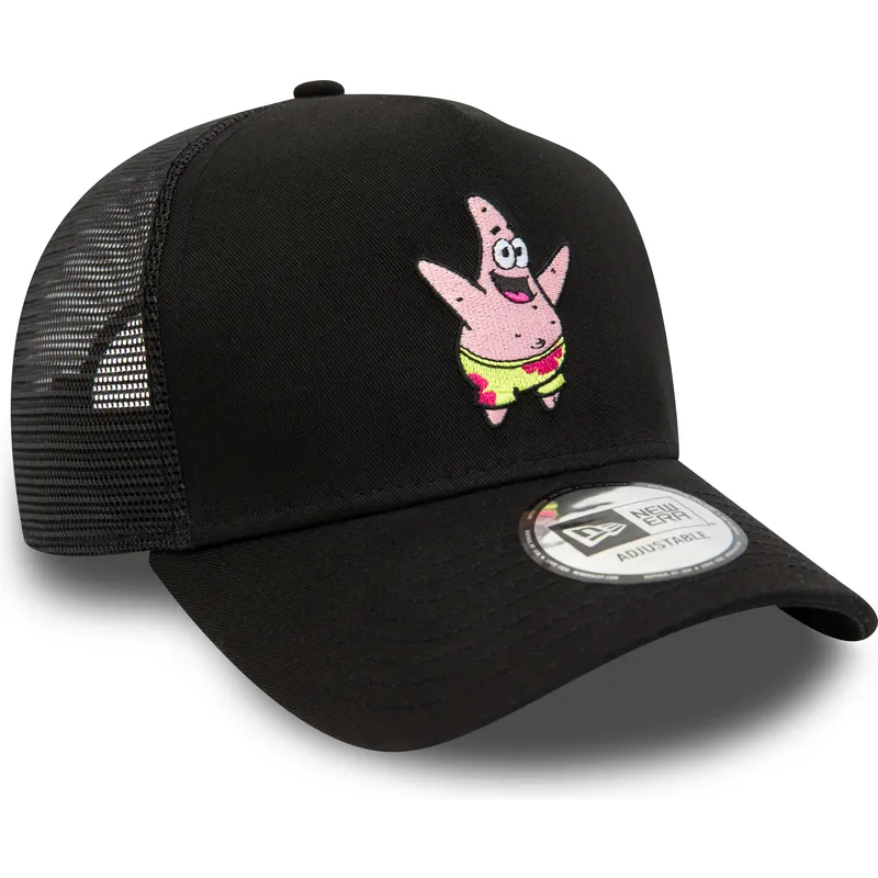 kepure-islenkta-juoda-snapback-a-frame-spongebob-ir-patrick-zvaigzde-new-era kepure-islenkta-juoda-snapback-a-frame-spongebob-ir-patrick-zvaigzde-new-era