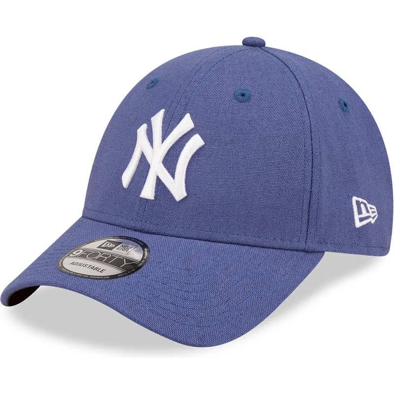 cap-islenkta-blue-adjustable-strap-9forty-linen-new-york-yankees-mlb-new-era