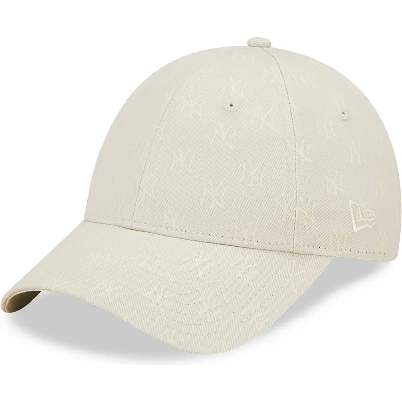 kepure-islenkta-smelio-reguliuojamas-9forty-monogram-new-york-yankees-mlb-new-era