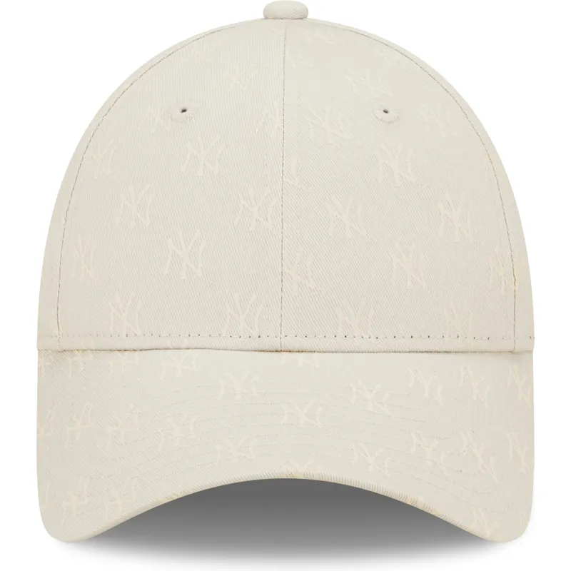 kepure-islenkta-smelio-reguliuojamas-9forty-monogram-new-york-yankees-mlb-new-era